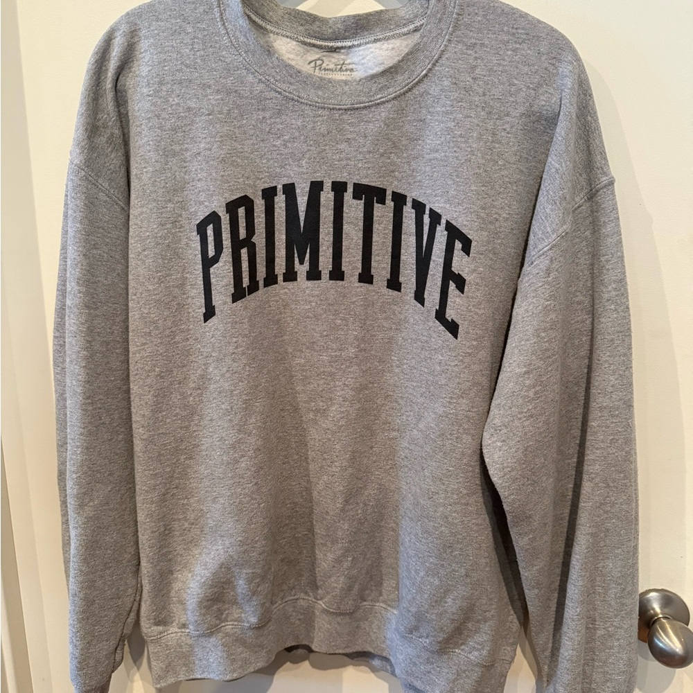 Primitive Heather Gray Crewneck